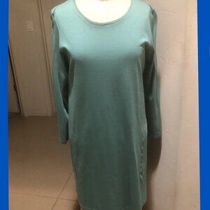 Gorgeous Gudrun Sjoden Soft Cotton Knit Dress - POCKETS!